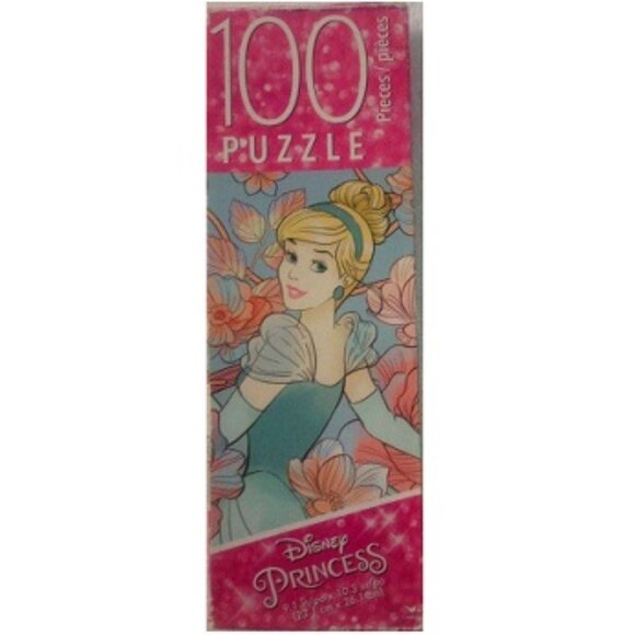 3 Disney Princess's 100 Piece Puzzles - Cinderella * Ariel * Jasmine & Rapunzel - Picture 4 of 8